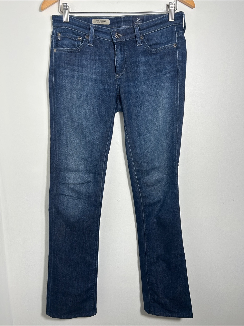 AG Adriano Goldschmied The Ballad Slim Boot Jeans Dark Wash Made in USA Size 29